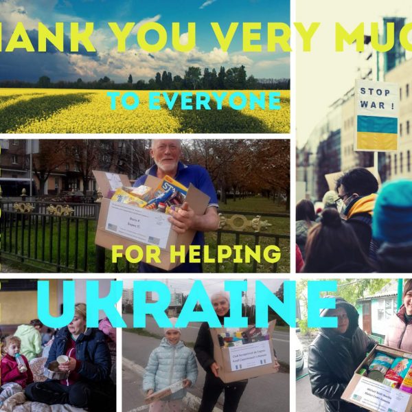 Thank you to all around the world for supporting Ukraine